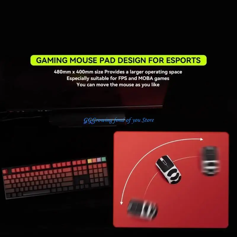 H9EB Esports Mousepad Large Rubber Pad Gaming Mouse Pad with Rubber Base Antislip Mouse Mat 4mm Thickness and Large
H9EB Esports Mousepad Large Rubber Pad Gaming Mouse Pad with Rubber Base Antislip Mouse Mat 4mm Thickness and Large