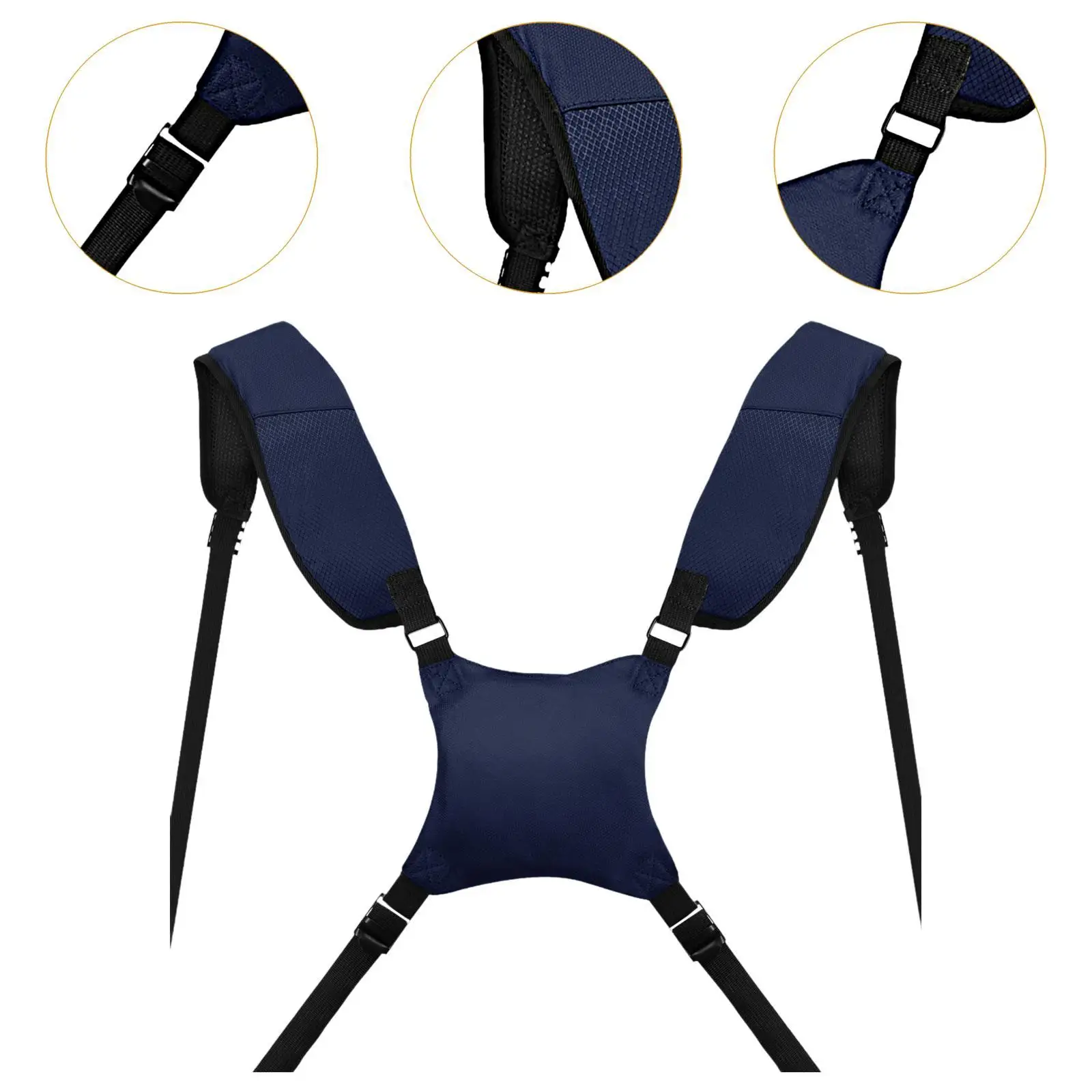 Nylon Adjustable Golf Shoulder Straps Replacement Lightweight Double Padded Backpack for Golf Cart Pouch
Nylon Adjustable Golf Shoulder Straps Replacement Lightweight Double Padded Backpack for Golf Cart Pouch