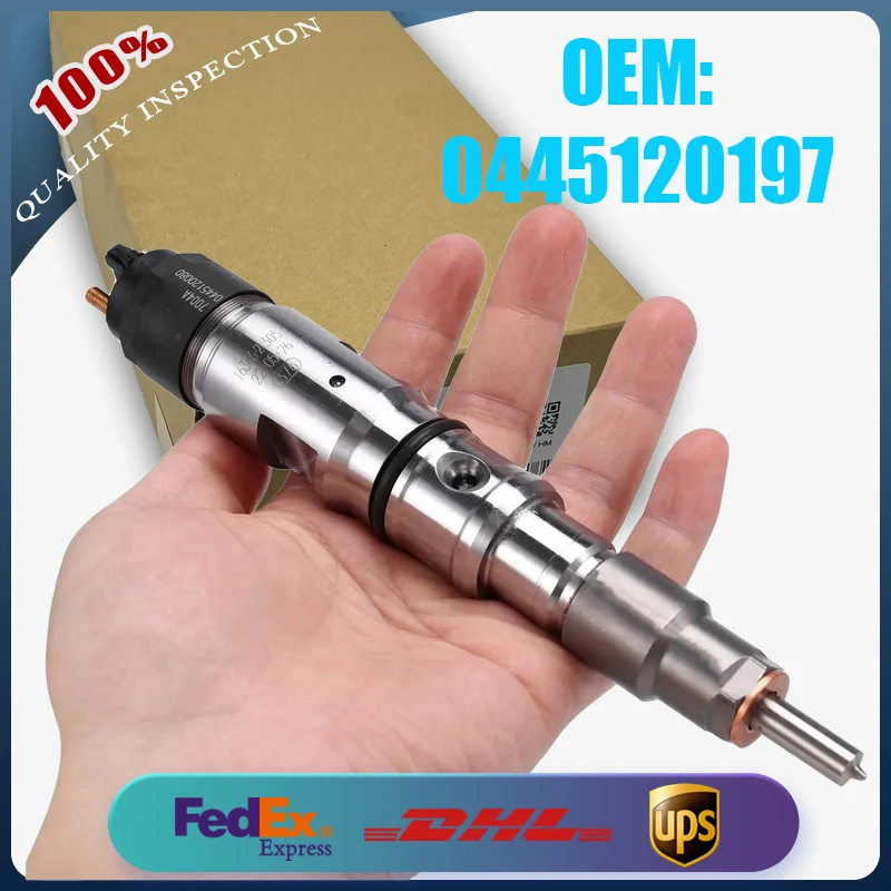 Diesel Fuel Common Rail Injector 0445120197 Professional Auto Engine Spare Parts Fuel Injection Nozzle Replacement
Diesel Fuel Common Rail Injector 0445120197 Professional Auto Engine Spare Parts Fuel Injection Nozzle Replacement