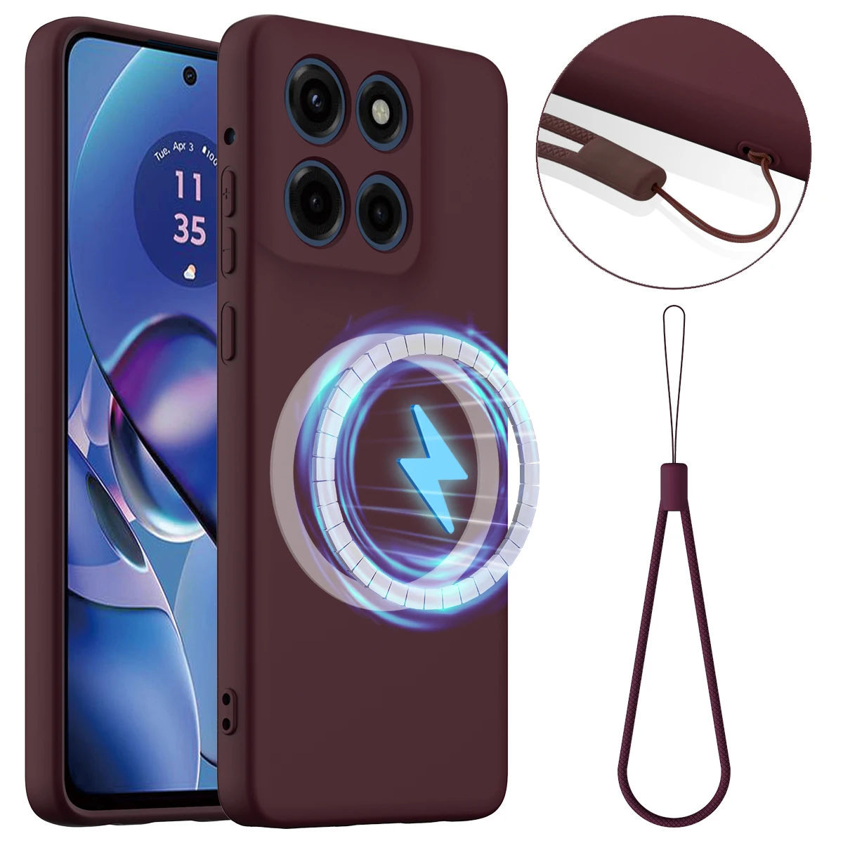 Wireless Charging Magnetic Liquid Silicone Case For Motorola G Stylus 5G Edge 60 Stylus Edge 50 Ultra X50Ultra Retail Package
Wireless Charging Magnetic Liquid Silicone Case For Motorola G Stylus 5G Edge 60 Stylus Edge 50 Ultra X50Ultra Retail Package