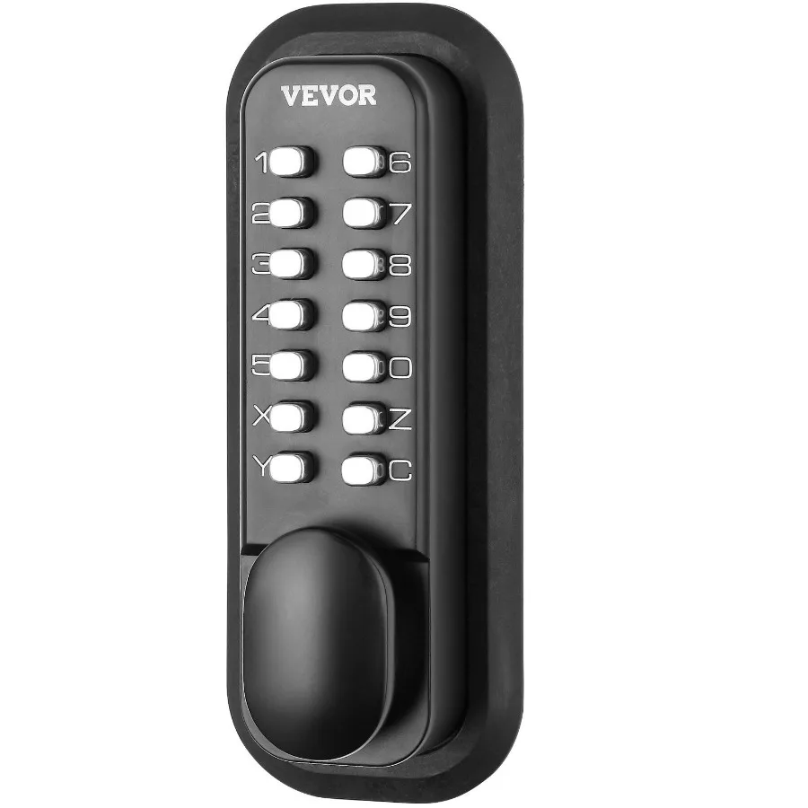 Mechanical Keyless Entry Door Lock 14 Digit Keypad Outdoor Gate Door Locks Set with Surfacemounted Latch Waterproof Zinc Alloy
Mechanical Keyless Entry Door Lock 14 Digit Keypad Outdoor Gate Door Locks Set with Surfacemounted Latch Waterproof Zinc Alloy