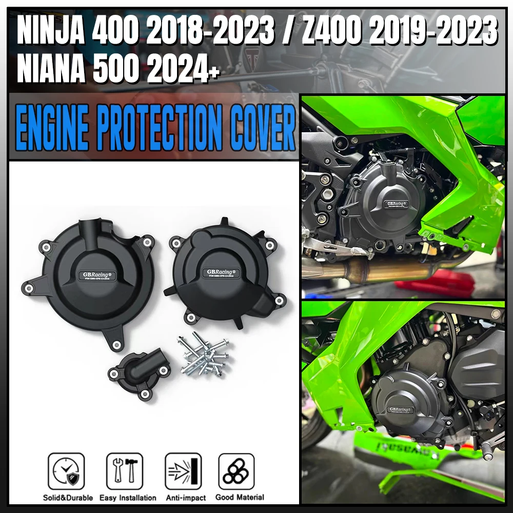 FOR KAWASAKI NINJA 400 2018-2023 Z400 2019 2020 2021 2022 2023 NINJA 500 Ninja500 2024 Engine Protection Cover For GBRacing
FOR KAWASAKI NINJA 400 2018-2023 Z400 2019 2020 2021 2022 2023 NINJA 500 Ninja500 2024 Engine Protection Cover For GBRacing