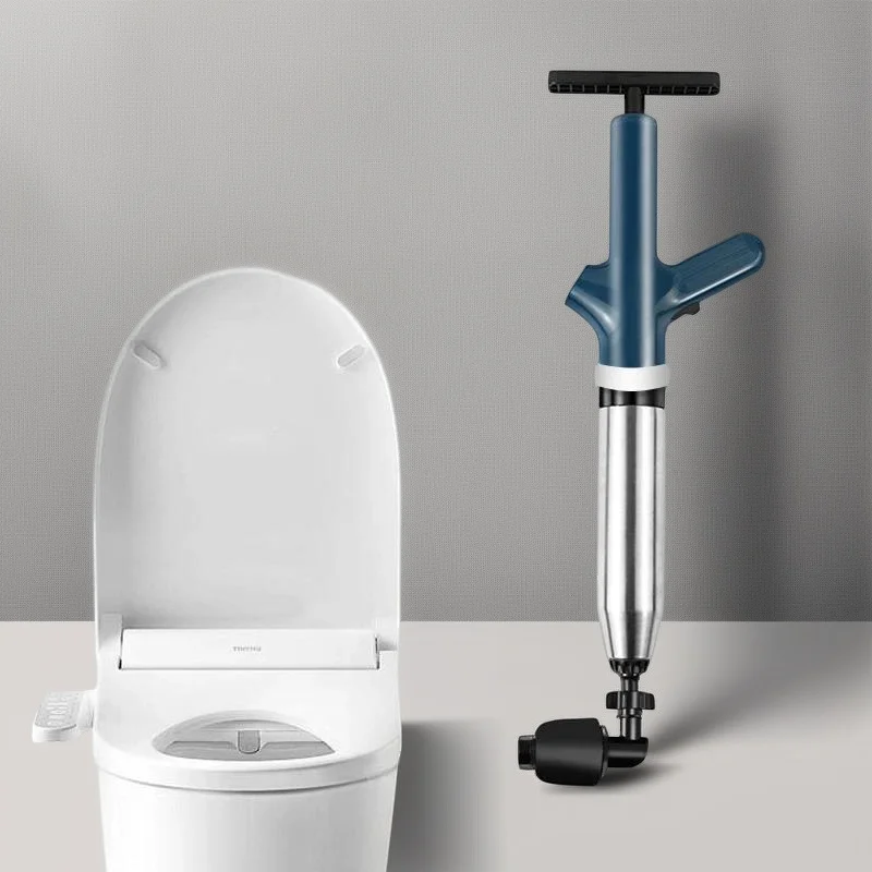 Плунжер для унитаза высокого давления, устройство для удаления сливного засора с воздушным приводом, очиститель труб из нержавеющей стали для раковины в ванной, душа, туалета
Плунжер для унитаза высокого давления, устройство для удаления сливного засора с воздушным приводом, очиститель труб из нержавеющей стали для раковины в ванной, душа, туалета