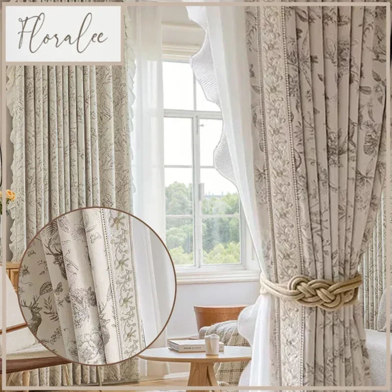 American Luxury Curtains For Living Dining Room Bedroom French Chenille Jacquard Thickened Senior Blackout Home Decor Custom 1PC
American Luxury Curtains For Living Dining Room Bedroom French Chenille Jacquard Thickened Senior Blackout Home Decor Custom 1PC