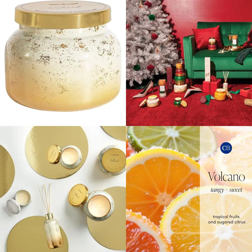 Элегантная праздничная свеча из соевого воска - Роскошный аромат для домашнего декора - Большая банка 28 унций
Элегантная праздничная свеча из соевого воска - Роскошный аромат для домашнего декора - Большая банка 28 унций