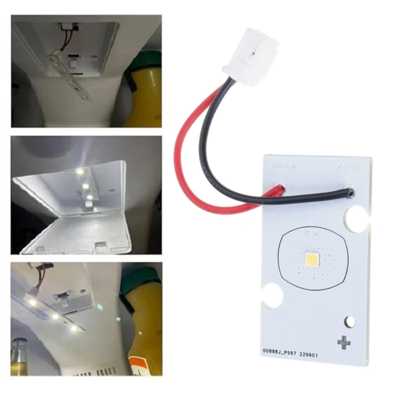 Universal LED Lighting Board Unit For Different Fridge Model W10843353 W11126053
Universal LED Lighting Board Unit For Different Fridge Model W10843353 W11126053