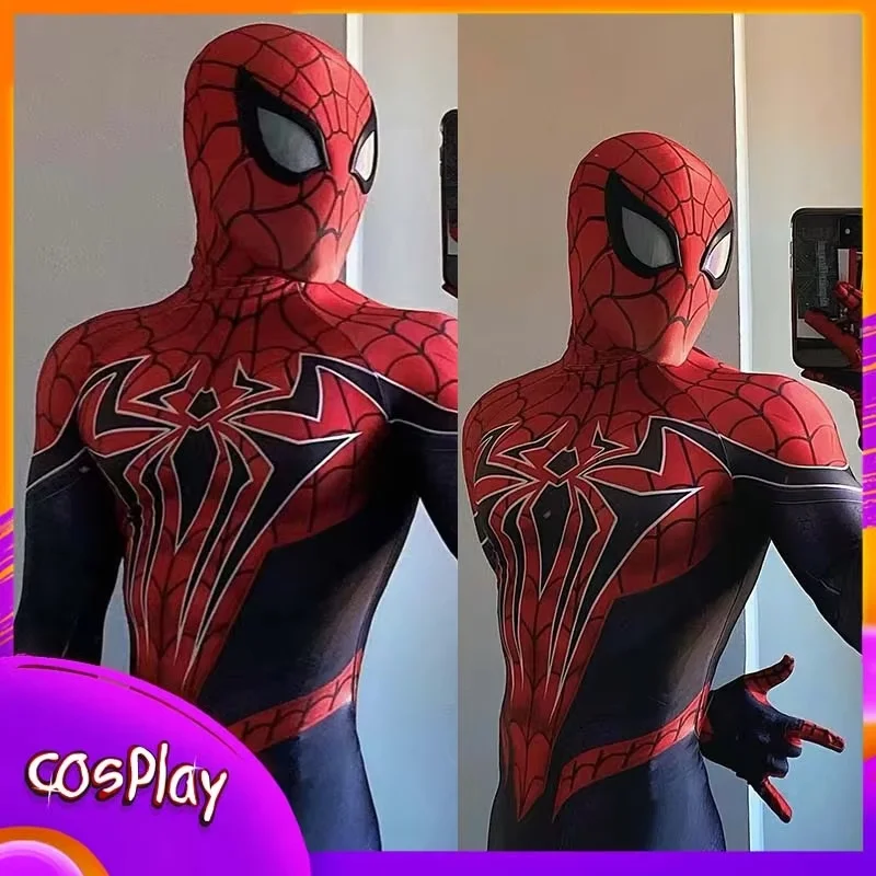 Костюм Человека-паука Питера Паркера для косплея, комбинезон супергероя, реквизит для Хэллоуина, Комик-Кона, карнавала, маскарада, вечеринки, боди
Костюм Человека-паука Питера Паркера для косплея, комбинезон супергероя, реквизит для Хэллоуина, Комик-Кона, карнавала, маскарада, вечеринки, боди
