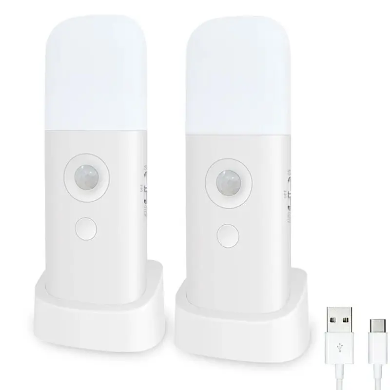 Bedside Motion Sensor Night Light, USB Rechargeable Table LED Light, 5 Levels Dimmable Cordless Night Lamp for Bathroom Bedroom
Bedside Motion Sensor Night Light, USB Rechargeable Table LED Light, 5 Levels Dimmable Cordless Night Lamp for Bathroom Bedroom