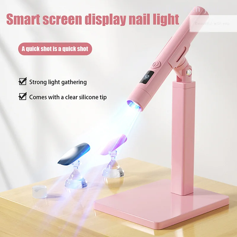 Handheld Portable Mini Nail Dryer And Support Fast Curing For Color Gel Quick Dry Nail Art Curing Gel Polish Nail Glue
Handheld Portable Mini Nail Dryer And Support Fast Curing For Color Gel Quick Dry Nail Art Curing Gel Polish Nail Glue
