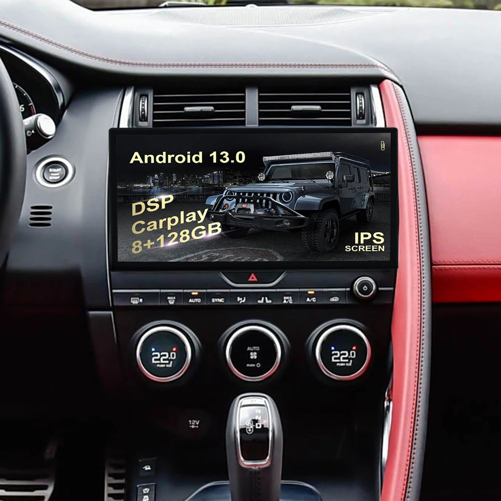 13.3 inch For Jaguar E-PACE 2016 to 2019 car auto carplay Multimedia radio GPS Navigation Android 13 screen wireless head unit
13.3 inch For Jaguar E-PACE 2016 to 2019 car auto carplay Multimedia radio GPS Navigation Android 13 screen wireless head unit