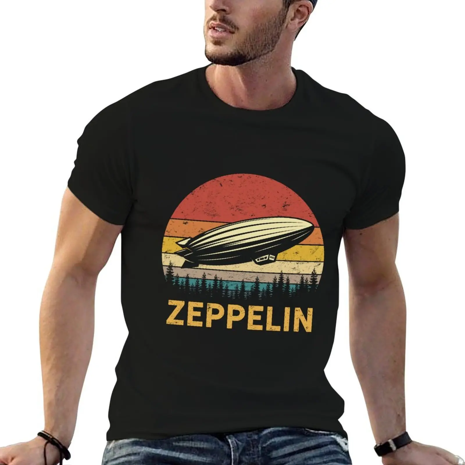 Vintage Retro Zeppelin Gift Fan T-Shirt man t shirts cotton cotton t shirt man graphic t shirts for man T-shirt
Vintage Retro Zeppelin Gift Fan T-Shirt man t shirts cotton cotton t shirt man graphic t shirts for man T-shirt