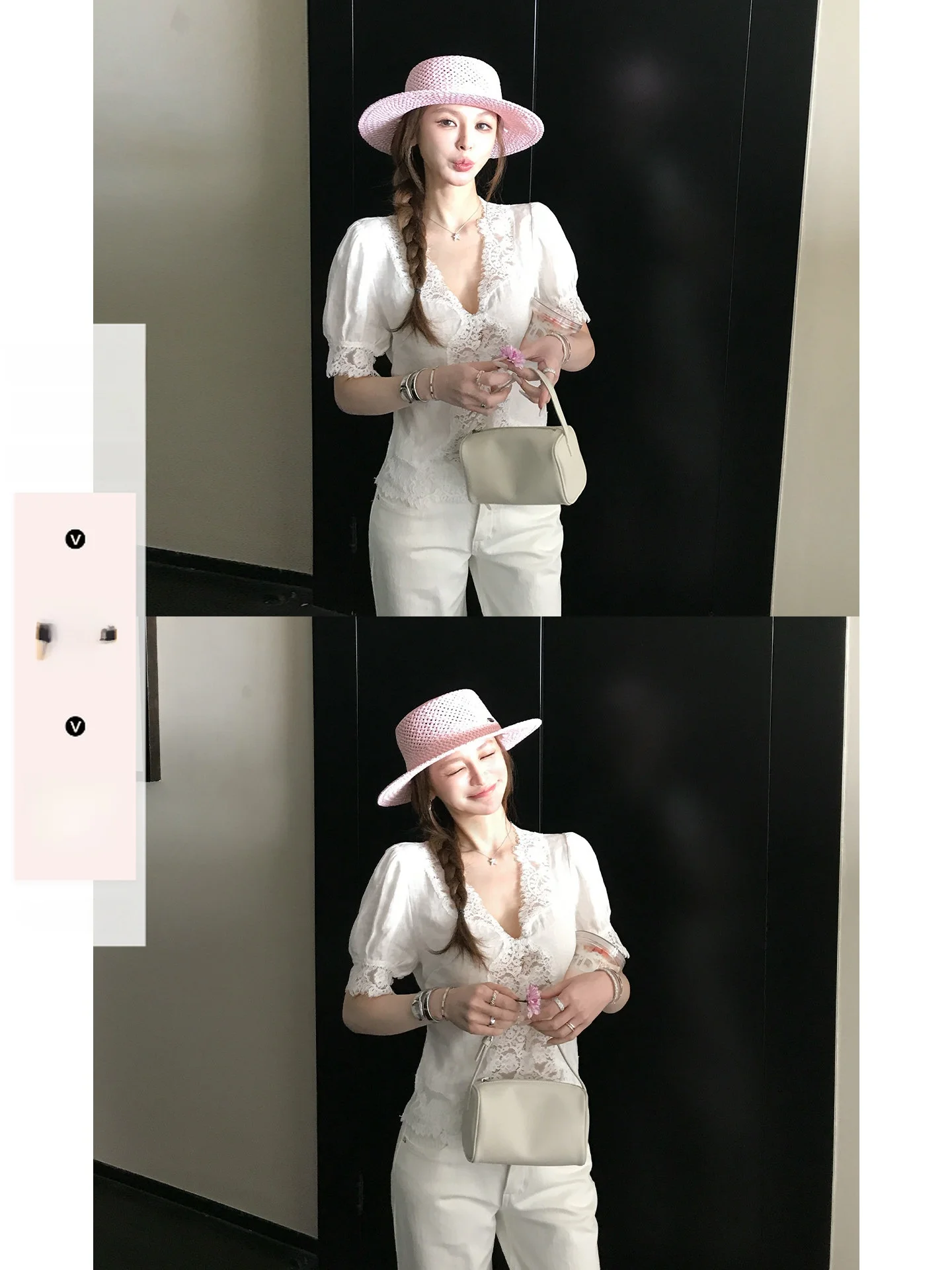 Skk Store Aura Elf Heavyweight Lightweight 100 Linen 125G Water Soluble Lace Cool Sensation Patchwork Shirt Vintage Style Loo...
Skk Store Aura Elf Heavyweight Lightweight 100 Linen 125G Water Soluble Lace Cool Sensation Patchwork Shirt Vintage Style Loo...
