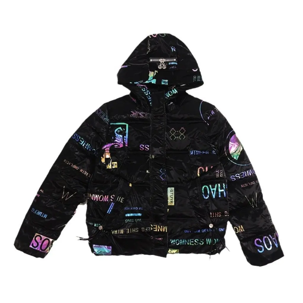 Elegant Women's Short Cotton-Padded Jacket Korean Style Loose Fit Erasable Bright Surface Winter Fashionable Outerwear
Elegant Women's Short Cotton-Padded Jacket Korean Style Loose Fit Erasable Bright Surface Winter Fashionable Outerwear