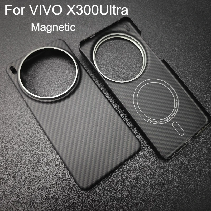 For VIVO X300 Ultra Carbon Fibre Magnetic Case Mobile Phone Cases Business Shockproof Aramid Fiber Phone Cover Ultra-Thin Cover
For VIVO X300 Ultra Carbon Fibre Magnetic Case Mobile Phone Cases Business Shockproof Aramid Fiber Phone Cover Ultra-Thin Cover