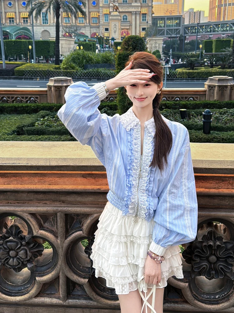 Свободная женская рубашка в стиле кэжуал с цветными блоками, новая коллекция Осень 2025, хлопковая, с длинным рукавом, от Юй Сяосяо
Свободная женская рубашка в стиле кэжуал с цветными блоками, новая коллекция Осень 2025, хлопковая, с длинным рукавом, от Юй Сяосяо