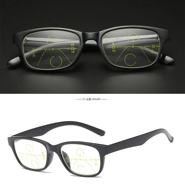 Clara Vida Progressive Classic Vintage Black Frame Glasses Men Multifocal Reading Glasses+1.0+1.5+2.0+2.5+3.0+3.5+4.0
Clara Vida Progressive Classic Vintage Black Frame Glasses Men Multifocal Reading Glasses+1.0+1.5+2.0+2.5+3.0+3.5+4.0