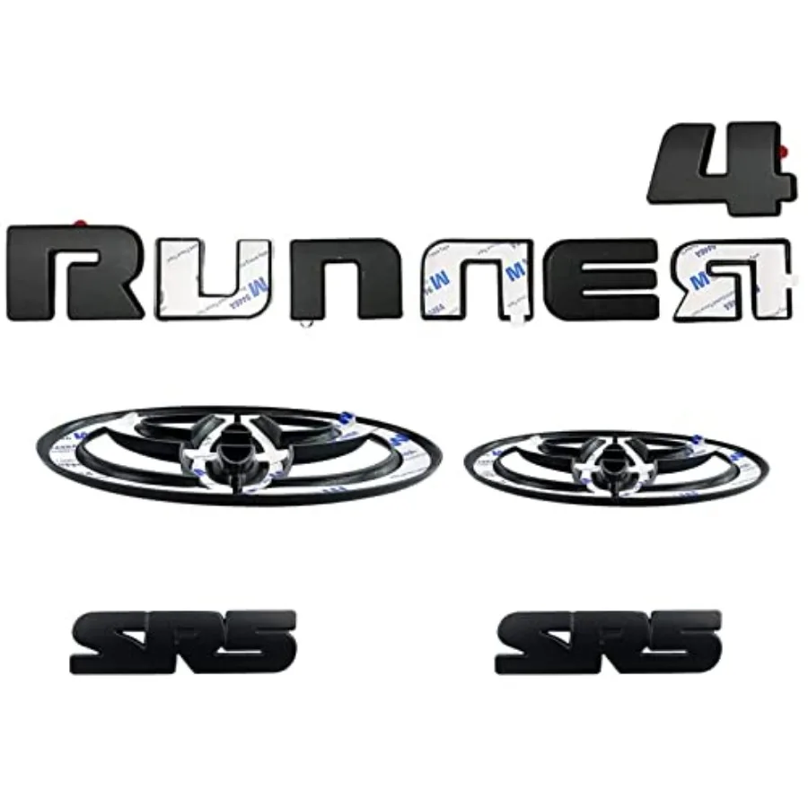 Blackout Emblem Overlays Compatible with 4Runner 2010-2019 2020 2021 2022 2023 2024 2025 2026 4 Runner ABS Plastic Badge Overla
Blackout Emblem Overlays Compatible with 4Runner 2010-2019 2020 2021 2022 2023 2024 2025 2026 4 Runner ABS Plastic Badge Overla