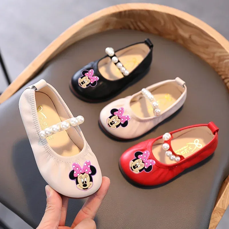 Disney Mickey Mouse Girls' Sandals Girls' Princess Shoes Spring and Autumn Leather Shoes Children's Soft Sole Baby Casual Shoes
Disney Mickey Mouse Girls' Sandals Girls' Princess Shoes Spring and Autumn Leather Shoes Children's Soft Sole Baby Casual Shoes