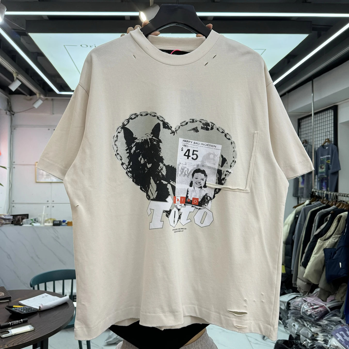 Street Style Creative Heart Animal Pattern Vintage Washed Distressed Loose Casual Short Sleeve T-Shirt Trendy Cotton round Neck
Street Style Creative Heart Animal Pattern Vintage Washed Distressed Loose Casual Short Sleeve T-Shirt Trendy Cotton round Neck
