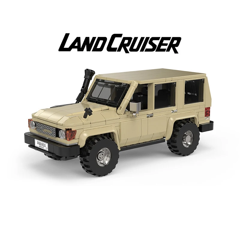 Конструктор PB8850 LC78 Land Cruiser: техническая модель внедорожника для детей, игрушка, украшение для рабочего стола, подарок на Рождество
Конструктор PB8850 LC78 Land Cruiser: техническая модель внедорожника для детей, игрушка, украшение для рабочего стола, подарок на Рождество