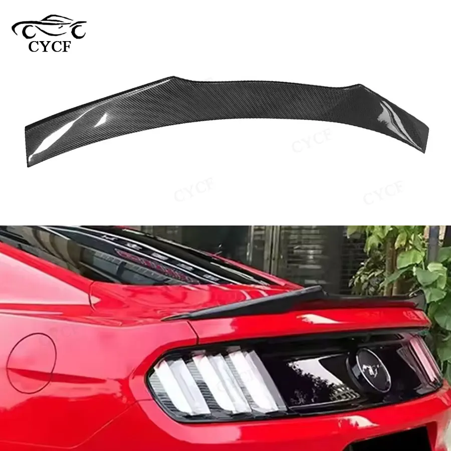 For Ford Mustang 2015+ Carbon Fibre Car Boot Lid Tailgate Luggage Rear Spoiler Diffuser Rear Wing Car Styling Car Accessories
For Ford Mustang 2015+ Carbon Fibre Car Boot Lid Tailgate Luggage Rear Spoiler Diffuser Rear Wing Car Styling Car Accessories