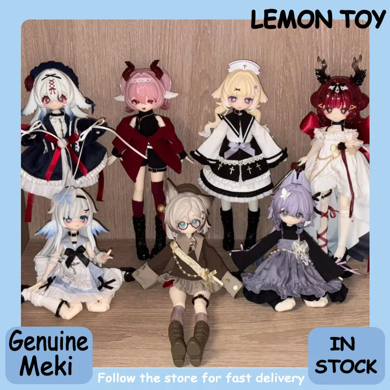 Genuine Meki Oblivion'S Luminaria 1/8 Bjd Series Blind Box Poseable Action Figure Cute Collection Desktop Ornament Fashion Gift
Genuine Meki Oblivion'S Luminaria 1/8 Bjd Series Blind Box Poseable Action Figure Cute Collection Desktop Ornament Fashion Gift