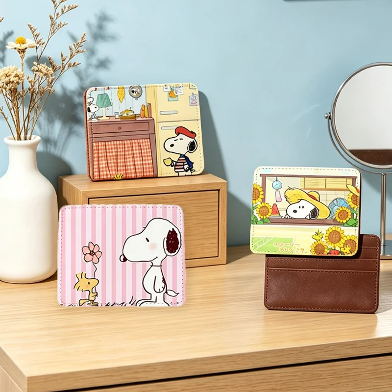 Snoopys Card Holder Cute Cartoon Purse Three Card Slots Position Women Men Fashion Casual Portable Light Wallet Birthday Gift
Snoopys Card Holder Cute Cartoon Purse Three Card Slots Position Women Men Fashion Casual Portable Light Wallet Birthday Gift