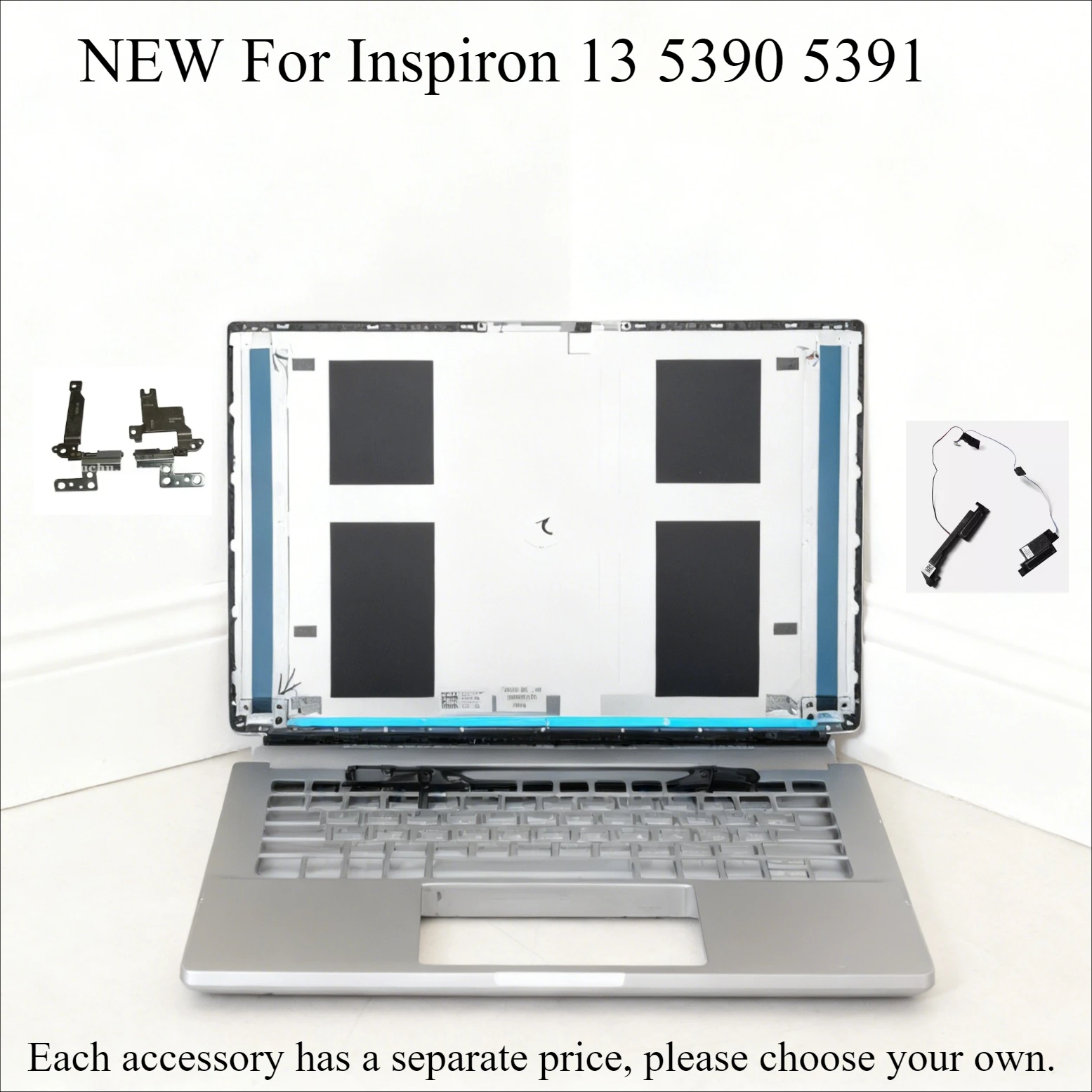 NEW For Inspiron 13 5390 5391 Laptop LCD Rear Cover/Front Frame/Palm Pad/Bottom Cover/LCD hinge speaker 02XFJC 0P56CM 0YR64G
NEW For Inspiron 13 5390 5391 Laptop LCD Rear Cover/Front Frame/Palm Pad/Bottom Cover/LCD hinge speaker 02XFJC 0P56CM 0YR64G