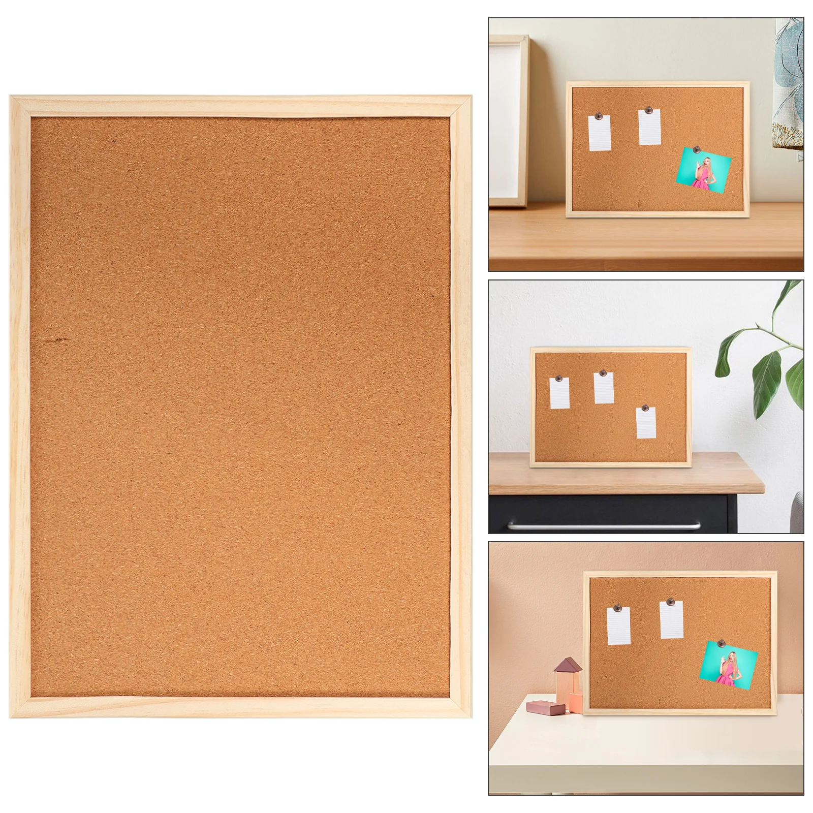 Cork Board Opener Display Message Pin Bark Bulletin Notice for Office Photo Memorandum
Cork Board Opener Display Message Pin Bark Bulletin Notice for Office Photo Memorandum
