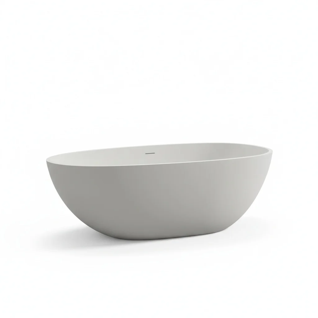 Freestanding Soaking Bathtub, Artificial Stone, Solid Surface, 1.4m-1.8m (55-71inch) Length, Modern Hotel Acrylic Resin Tub
Freestanding Soaking Bathtub, Artificial Stone, Solid Surface, 1.4m-1.8m (55-71inch) Length, Modern Hotel Acrylic Resin Tub