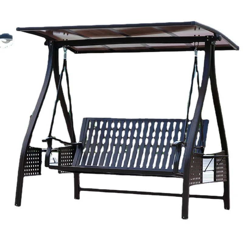 All-aluminum solar light strip swing chair outdoor villa courtyard rocking double triple pedal hanging
All-aluminum solar light strip swing chair outdoor villa courtyard rocking double triple pedal hanging