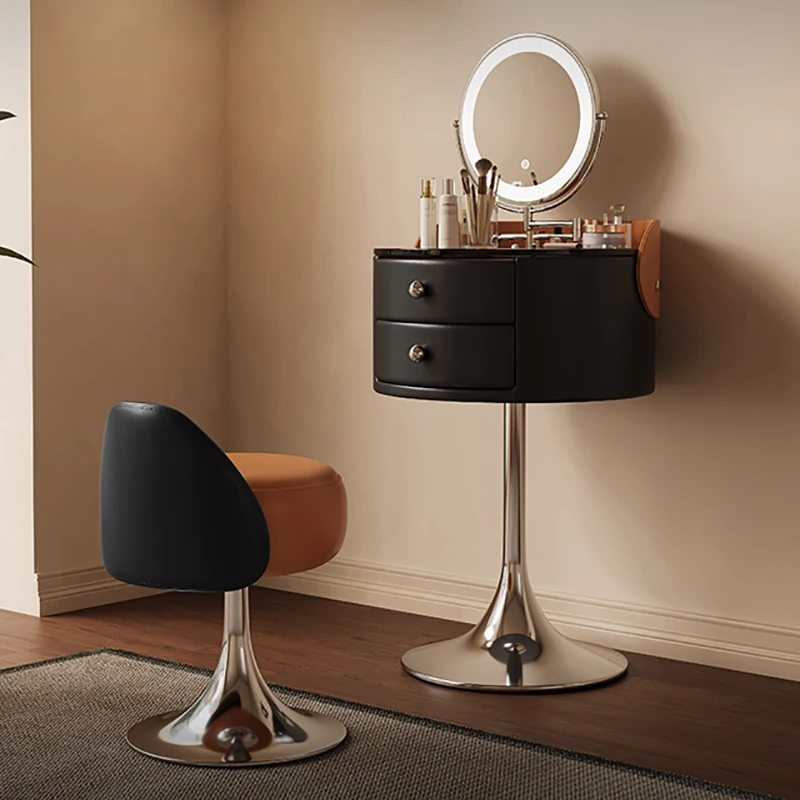 Women Nordic Makeup Table Elegant European Minimalist Table Vanity Coiffeuse Modern Lazy Mesa De Maquillaje Hotel Furniture 
Women Nordic Makeup Table Elegant European Minimalist Table Vanity Coiffeuse Modern Lazy Mesa De Maquillaje Hotel Furniture