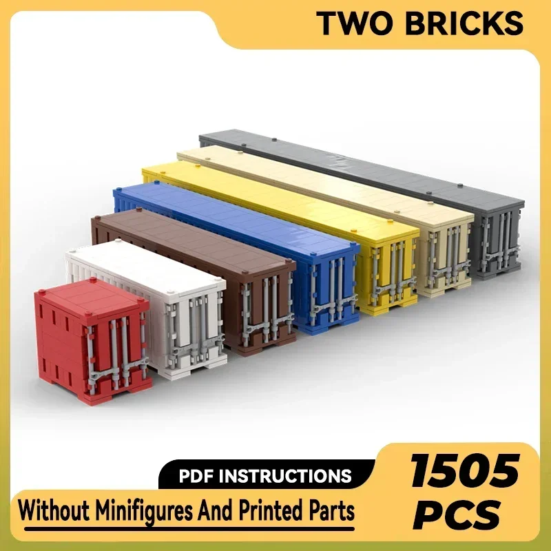 City Cargo Model Moc Building Bricks Containers Of Various Lengths Technology Modular Blocks Gift Christmas Toy DIY Set Assembly
City Cargo Model Moc Building Bricks Containers Of Various Lengths Technology Modular Blocks Gift Christmas Toy DIY Set Assembly