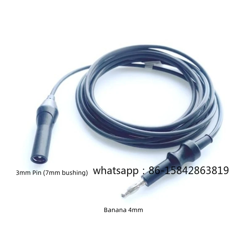 Olympus A0392 Compatible HF Cord ESU High Frequency Cable Monopolar Resectoscope 3mm for Erbe, Martin, Berchtold