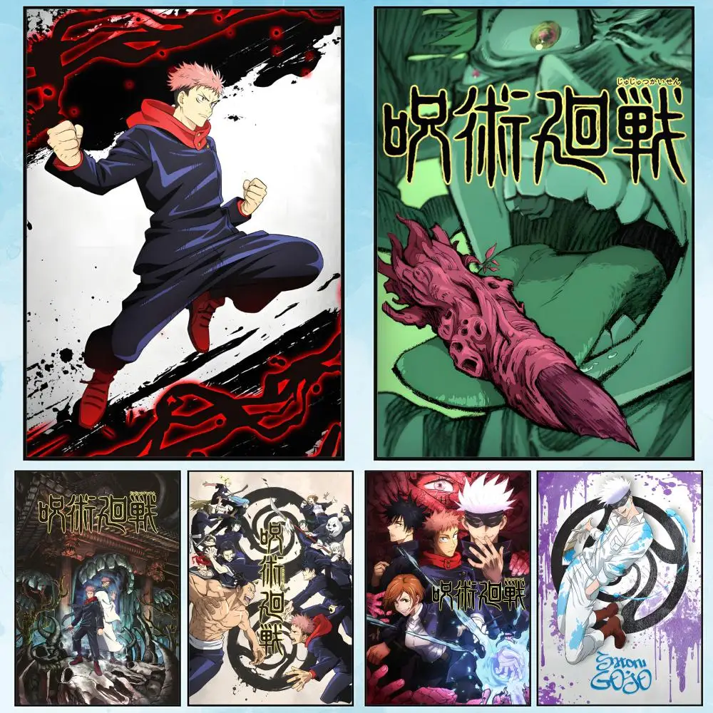 New J-jujutsu Kaisen Anime Poster Poster Waterproof HD Wall Art Decal Self-Adhesive Aesthetic Decor for Home Living
New J-jujutsu Kaisen Anime Poster Poster Waterproof HD Wall Art Decal Self-Adhesive Aesthetic Decor for Home Living