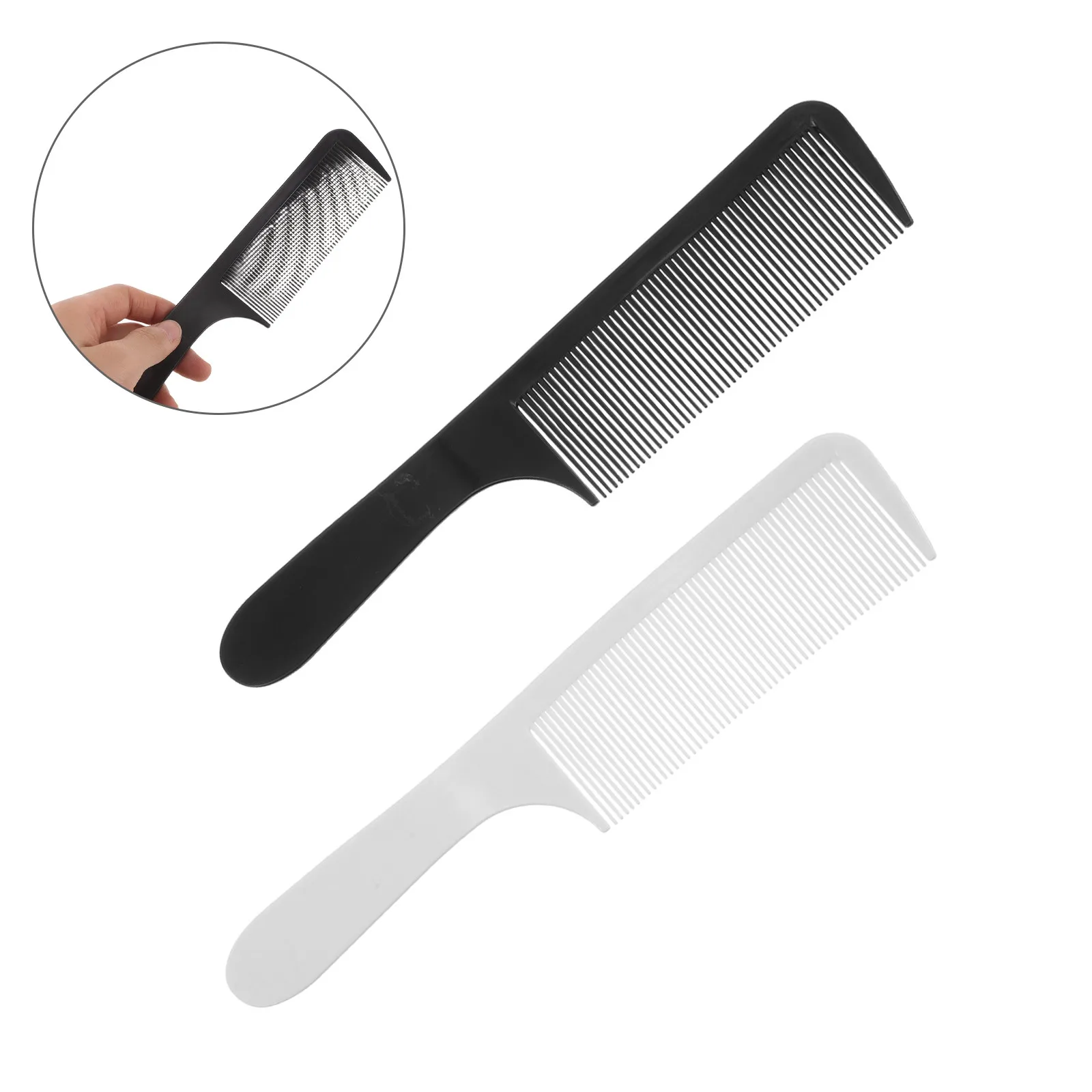 6Pcs Barber Comb Curved Hair Comb for Men Dual Color Black White Ergonomic Handle Fit Head Natural Shape Professional Hair
6Pcs Barber Comb Curved Hair Comb for Men Dual Color Black White Ergonomic Handle Fit Head Natural Shape Professional Hair