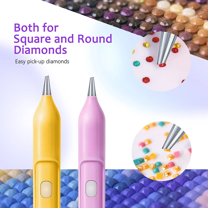 Electric Diamond Art Painting Pen Wireless Vacuum Diamond Painting Pen DIY Art Accessories Tools For Adults Cross Stitch Tool
Electric Diamond Art Painting Pen Wireless Vacuum Diamond Painting Pen DIY Art Accessories Tools For Adults Cross Stitch Tool