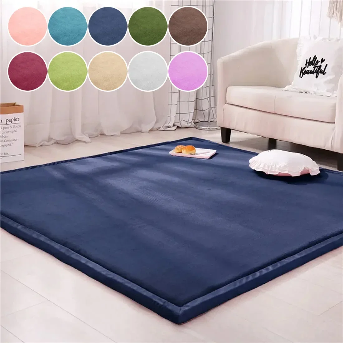 Coral Fleece Carpet for Living Room Luxury Thick Warm Bedroom Kids Room Area Rugs Anti Slip Tatami Floor Mat Mattress Home Decor
Coral Fleece Carpet for Living Room Luxury Thick Warm Bedroom Kids Room Area Rugs Anti Slip Tatami Floor Mat Mattress Home Decor