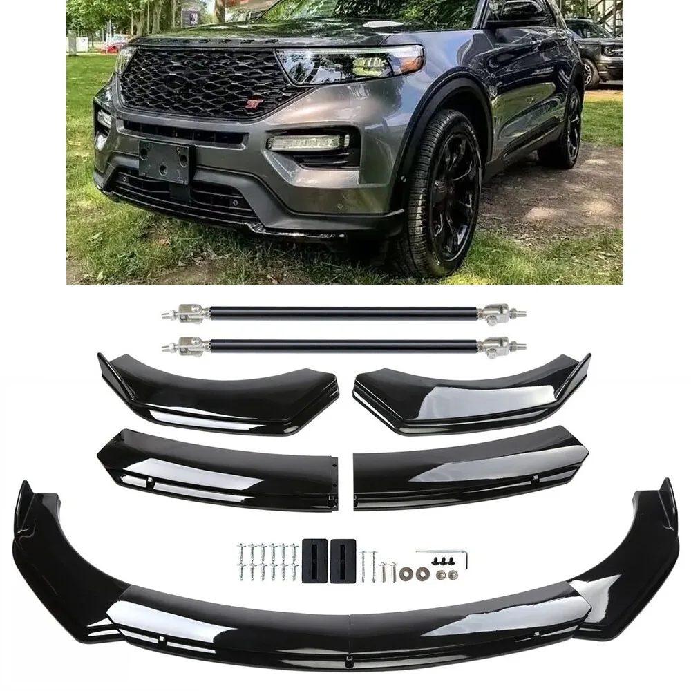 Gloss Black For Ford Explorer ST Front Bumper Lip Chin Spoiler Splitter Body Kit
Gloss Black For Ford Explorer ST Front Bumper Lip Chin Spoiler Splitter Body Kit