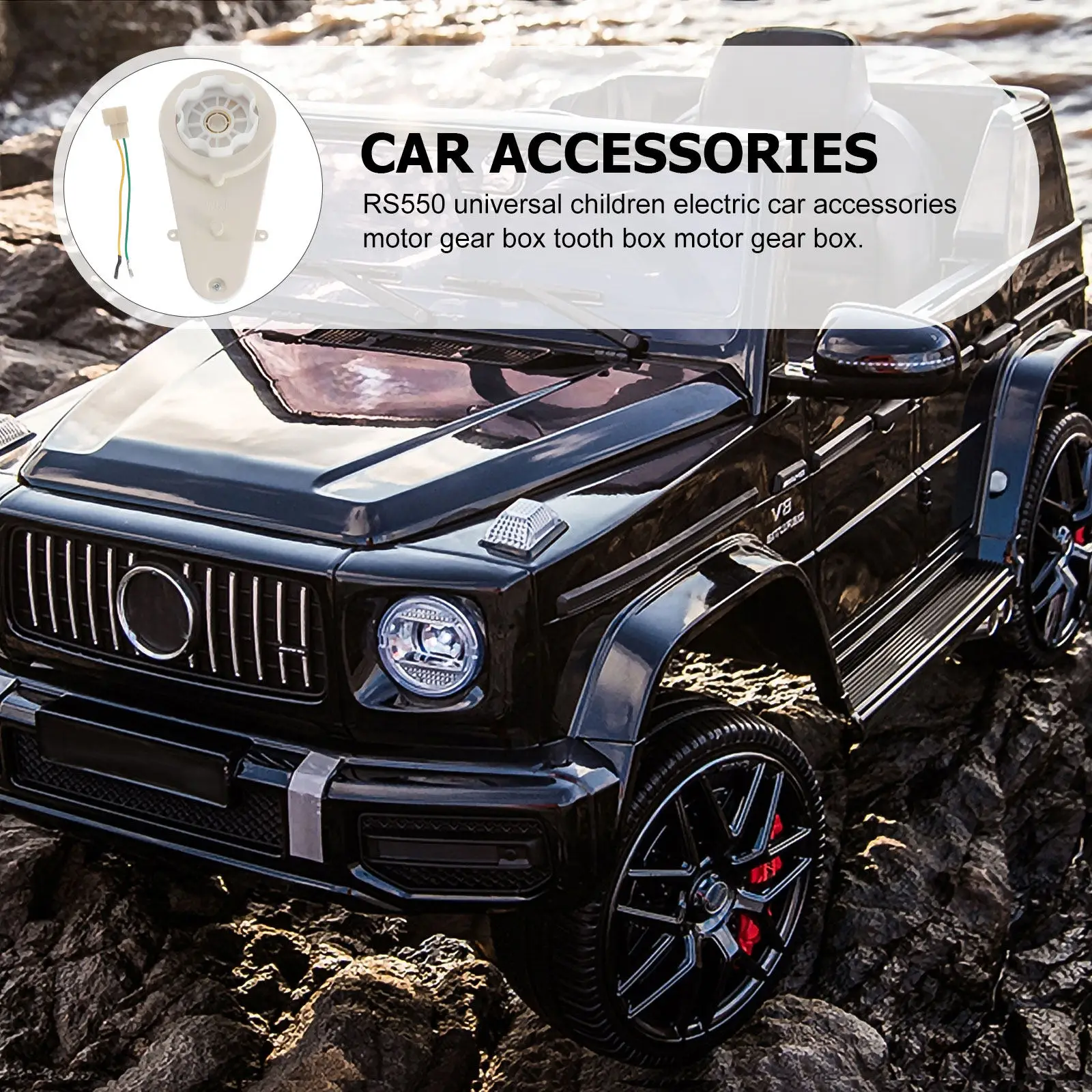 2Sets Rs550 Motor Gear Box Sturdy Load-Bearing Precision-Wound Alloy Gear Case for Electric Vehicle Accessories
2Sets Rs550 Motor Gear Box Sturdy Load-Bearing Precision-Wound Alloy Gear Case for Electric Vehicle Accessories
