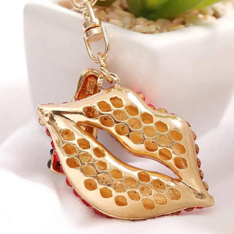 Lip Shaped Rhinestone Metal Keychain For Women Fashion Bag Car Charm Gift
Lip Shaped Rhinestone Metal Keychain For Women Fashion Bag Car Charm Gift