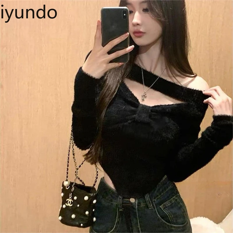 New Arrival Pink Imitation Mink Soft Glutinous Knitted Sweater Women's Autumn and Winter Inner Wear Design Short Tops
New Arrival Pink Imitation Mink Soft Glutinous Knitted Sweater Women's Autumn and Winter Inner Wear Design Short Tops