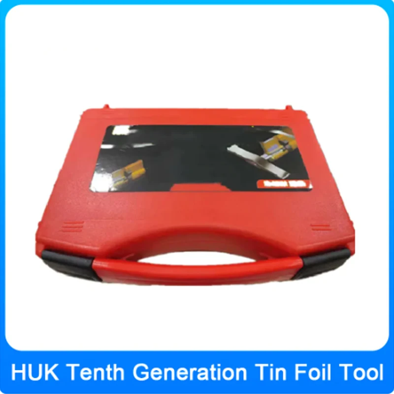 Professional Locksmith Tools For Kaba HUK Tenth Generation Tin Foil Tool Set Fast Tools Red Box Tenth Generation Lock
Professional Locksmith Tools For Kaba HUK Tenth Generation Tin Foil Tool Set Fast Tools Red Box Tenth Generation Lock