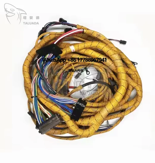 TALUADA High Quality Excavator Wiring Harness CAT E320C External Wiring Harness AS-CHASSIS 204-9499 186-4605
TALUADA High Quality Excavator Wiring Harness CAT E320C External Wiring Harness AS-CHASSIS 204-9499 186-4605