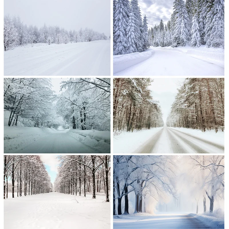 Winter Forest Snowcovered Road Photography Backdrops Blurred Landscape Snowflakes Road Spruce Trees Photo Background XD-04
Winter Forest Snowcovered Road Photography Backdrops Blurred Landscape Snowflakes Road Spruce Trees Photo Background XD-04