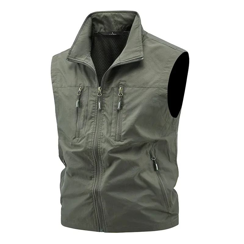 Pop New Waistcoat Men Middle-aged Outdoor Fishing Summer Vest Casual Thin Tooling Waistcoat Large Size 5XL Vest
Pop New Waistcoat Men Middle-aged Outdoor Fishing Summer Vest Casual Thin Tooling Waistcoat Large Size 5XL Vest