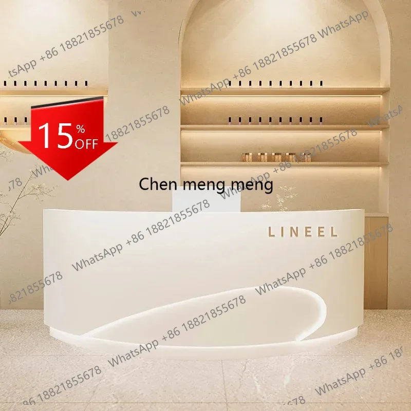 Counters For Small Store Business Checkout Counter Supermarket Hairdresser Aesthetic Reception Recepcja Shop Service Help Desk
Counters For Small Store Business Checkout Counter Supermarket Hairdresser Aesthetic Reception Recepcja Shop Service Help Desk