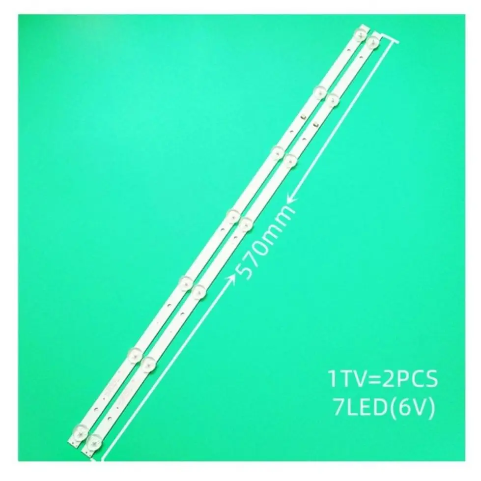 TV lamp with LED backlight band, used for LED backlight band DEXP H32D8000Q H32D7000Q CC02320D570V02, series CC02320D570V12 CV31
TV lamp with LED backlight band, used for LED backlight band DEXP H32D8000Q H32D7000Q CC02320D570V02, series CC02320D570V12 CV31