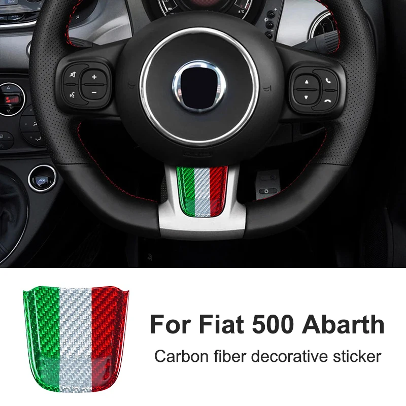 Декоративная наклейка на руль автомобиля Fiat 500 Abarth, чехол из настоящего углеродного волокна, аксессуары для модификации интерьера
Декоративная наклейка на руль автомобиля Fiat 500 Abarth, чехол из настоящего углеродного волокна, аксессуары для модификации интерьера