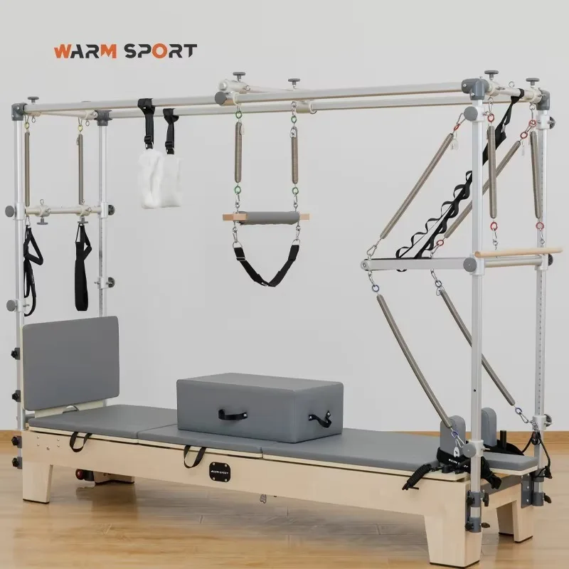 YTYIN Professional Custom Multi-Functional Adjustable Training Pilates Bed Maple Wood Full Trapeze Reformer Set Body Balance Stu
YTYIN Professional Custom Multi-Functional Adjustable Training Pilates Bed Maple Wood Full Trapeze Reformer Set Body Balance Stu